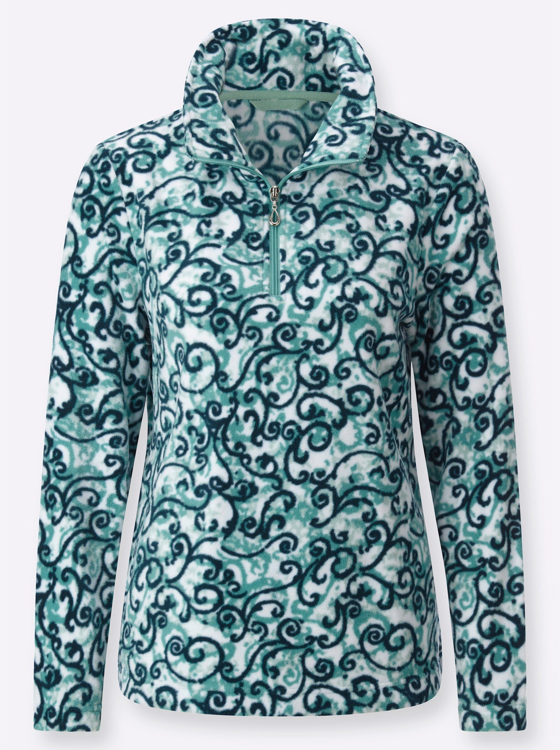 Witt Fleeceshirt Fleece-Shirt Langarm Länge ca. 66 cm – Bild 3 von 3