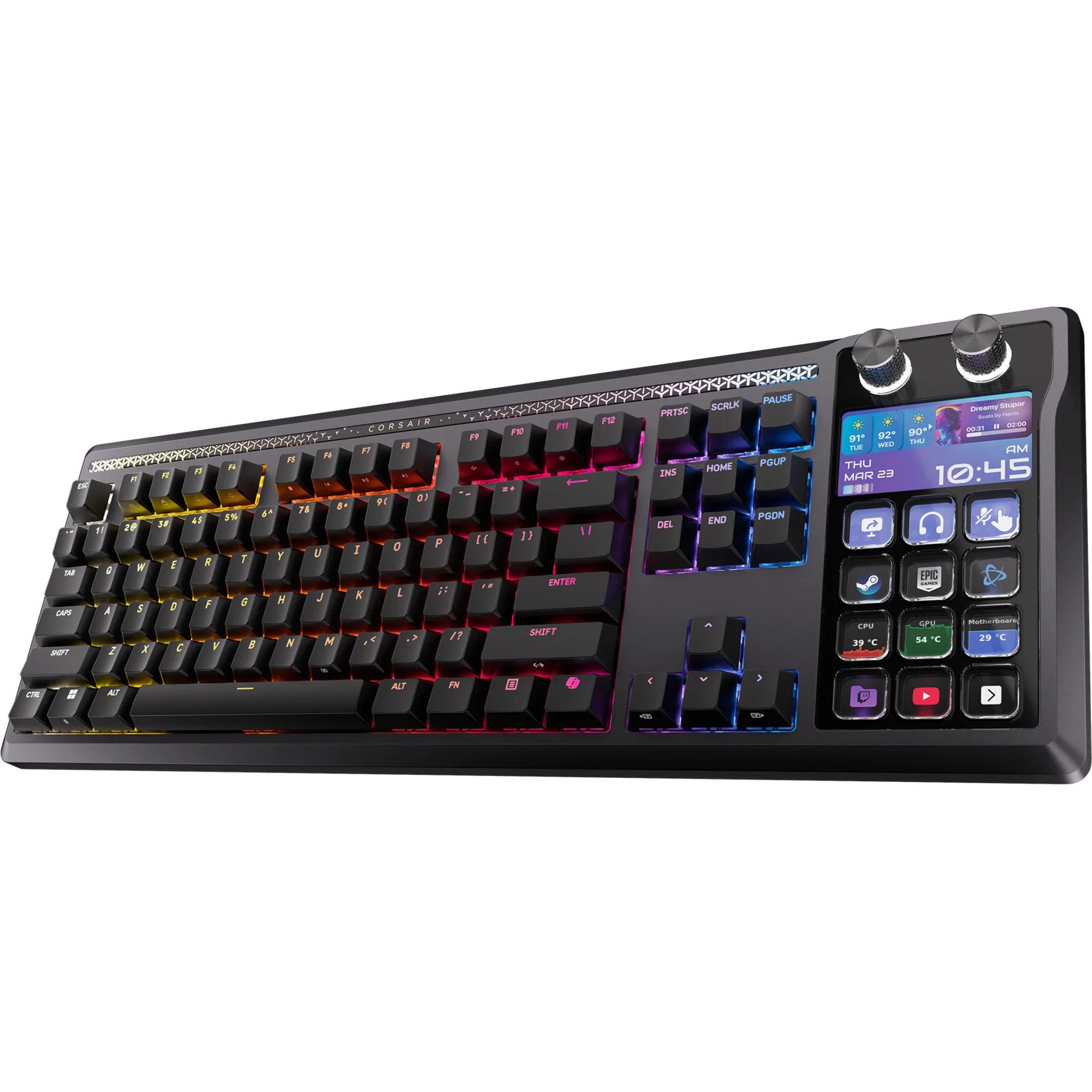 Corsair Corsair GALLEON 100 SD Gaming-Tastatur – Bild 4 von 5