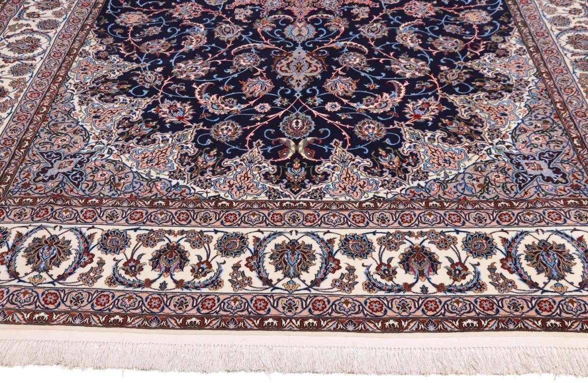 Orientteppich Isfahan Handgeknüpfter Nain 266x378 6 Höhe: Seidenkette Trading, Orientteppich, rechteckig, mm