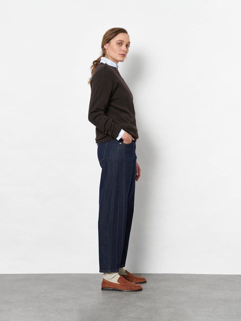 TONI Loose-fit-Jeans Liv Barrel in Barrel-Fit