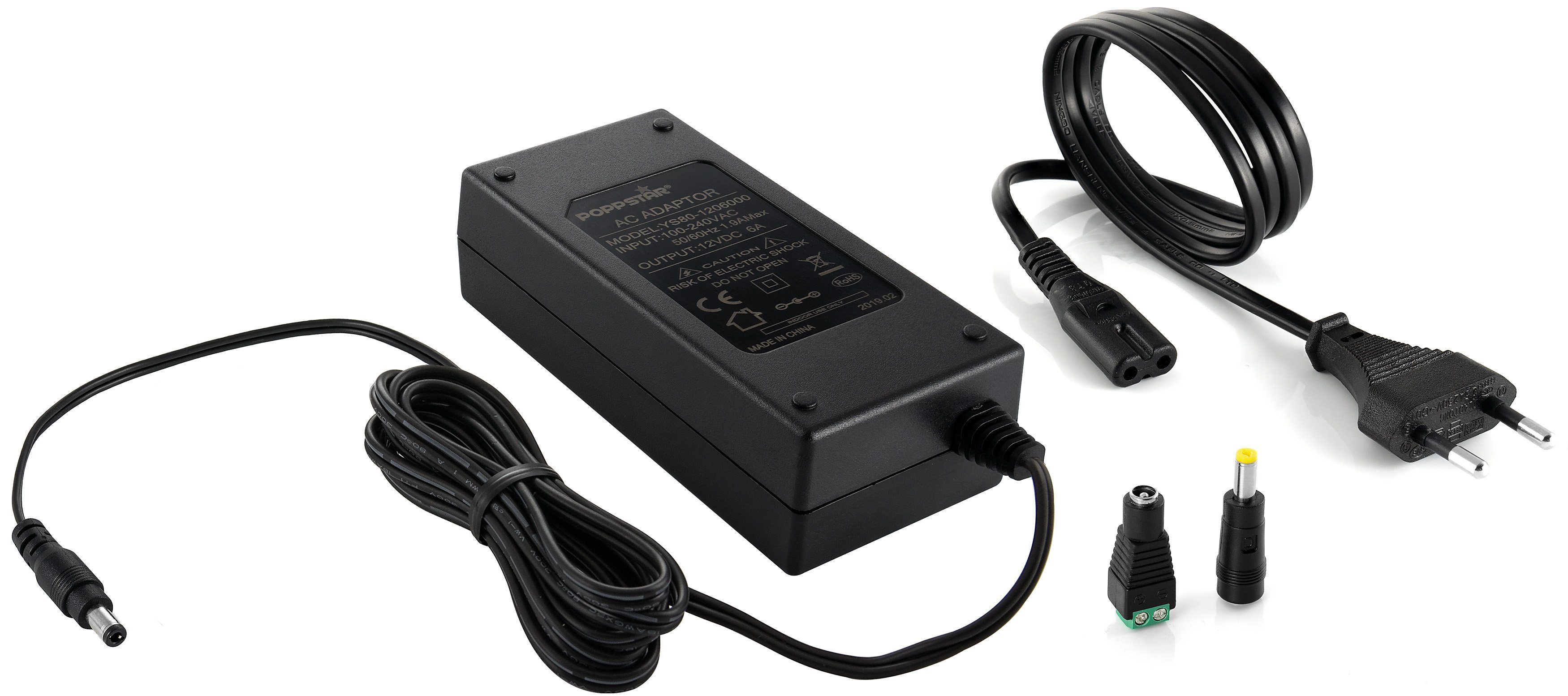 Universal AC DC Netzteil 12V 6A 72 W Universal-Netzteil