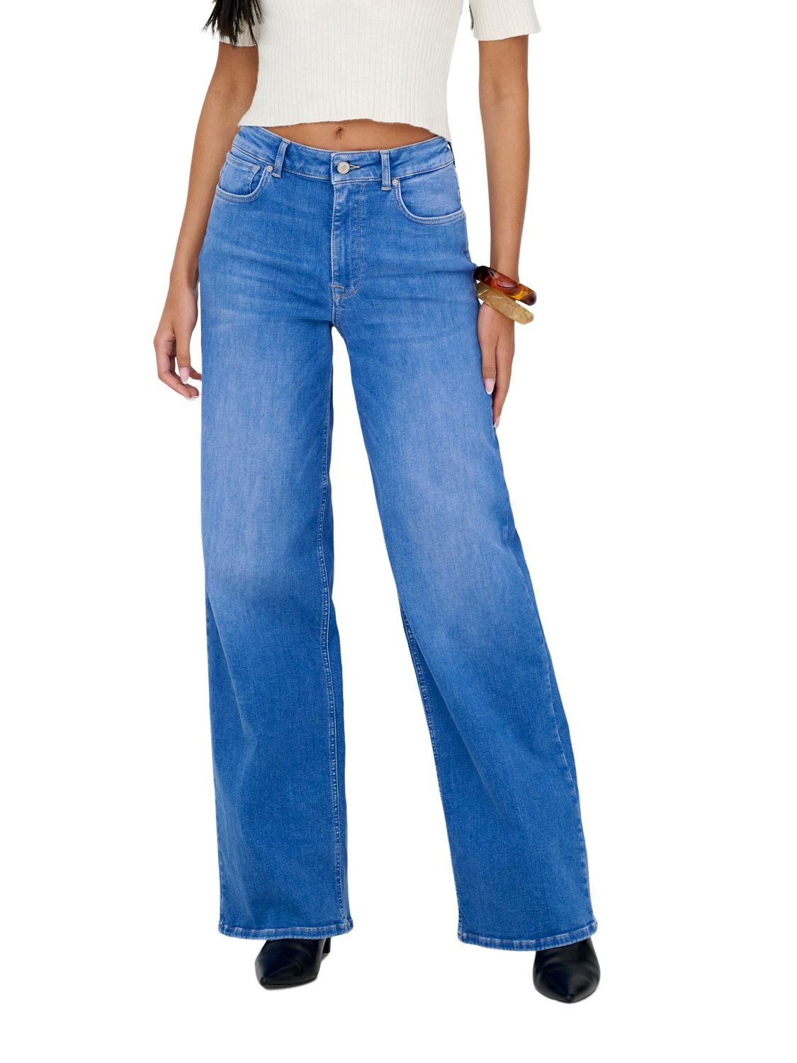ONLY Relax-fit-Jeans ONLMADISON BLUSH HW WIDE mit Stretch