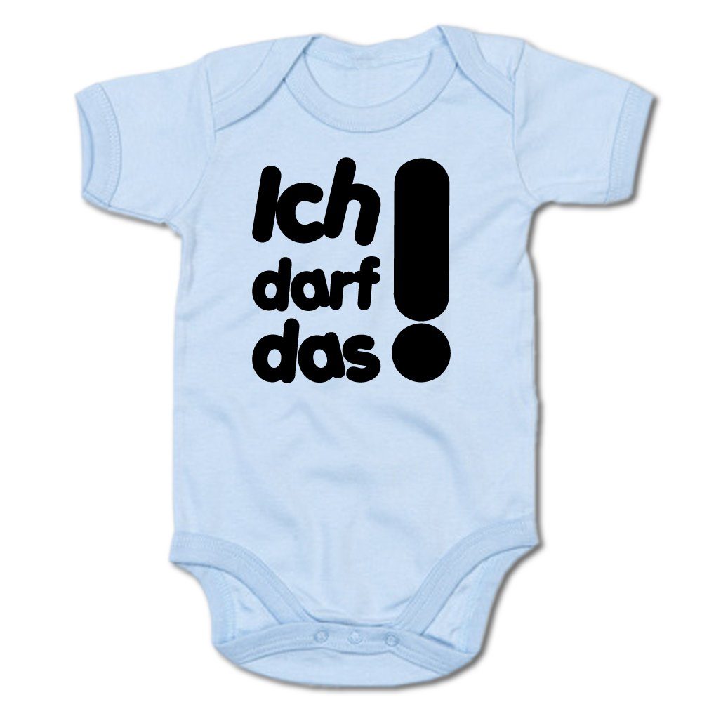 Kurzarmbody Ich darf das!