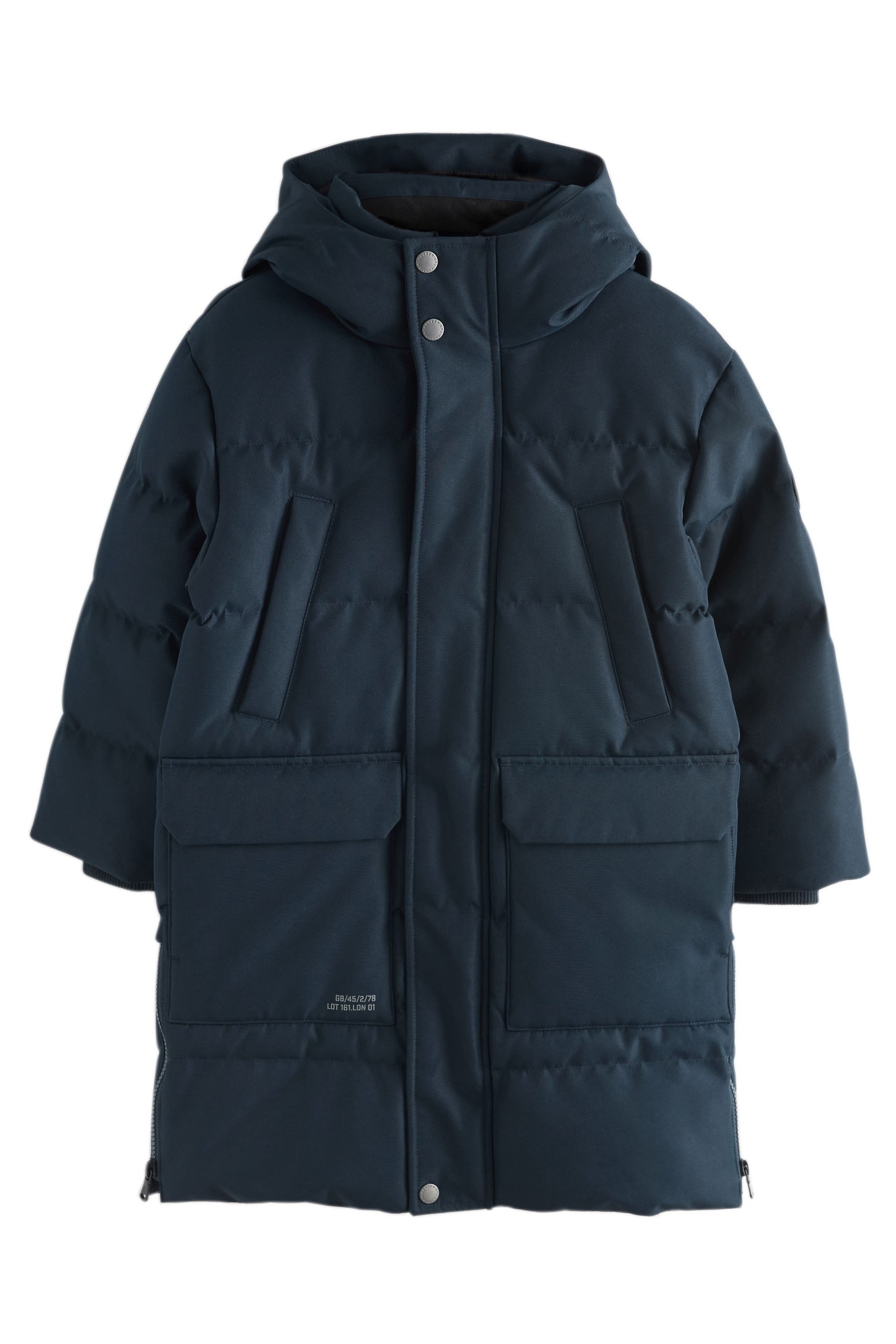 Next Steppjacke Langer, wattierter Parka (1-St)