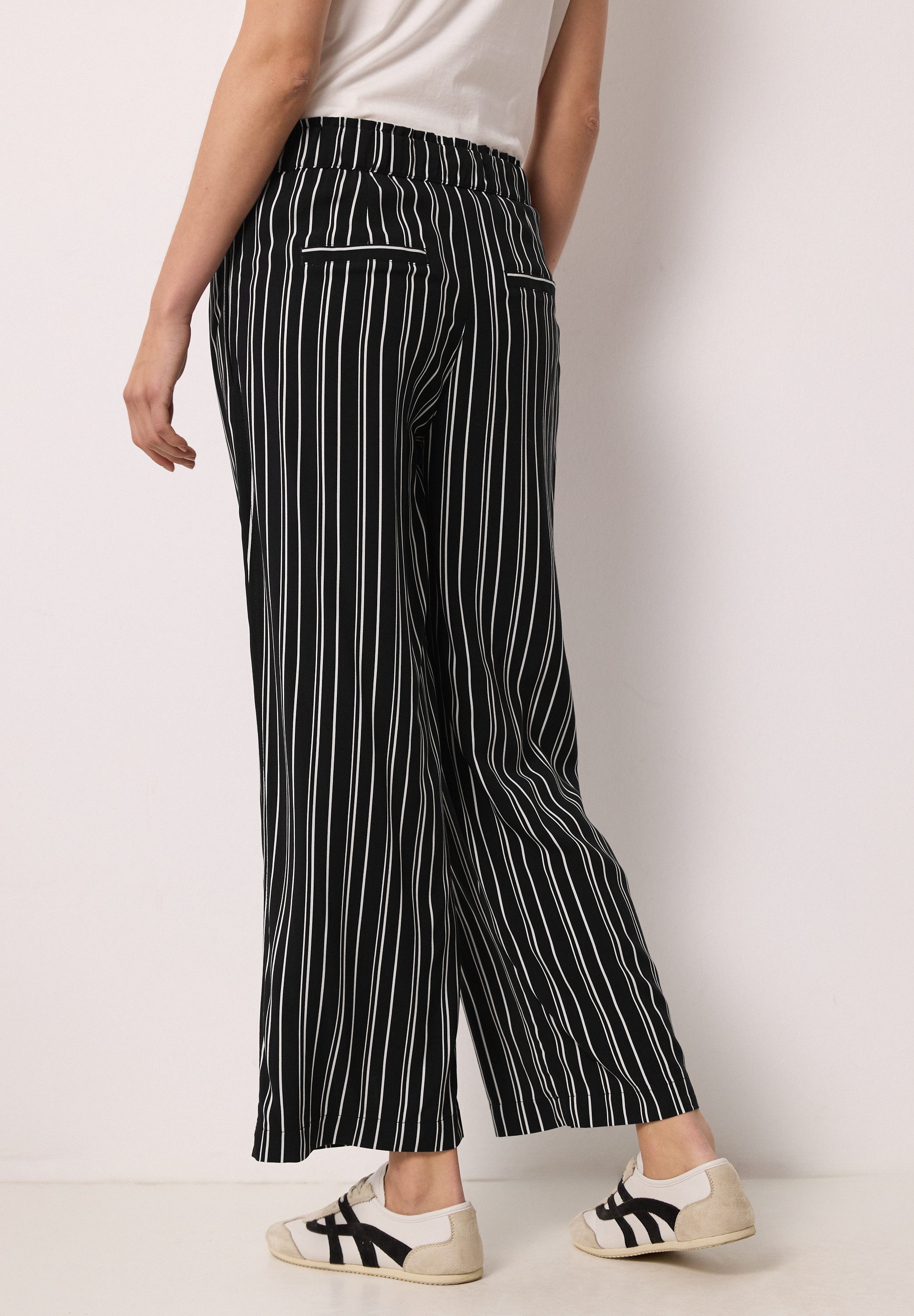 STREET ONE STUDIO Culotte satinierte Viskose
