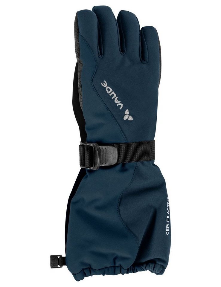 Und VAUDE Snow Cup Aus Gloves, Handfläche Kids Material Fingerspitzen Multisporthandschuhe Rutschhemmendem