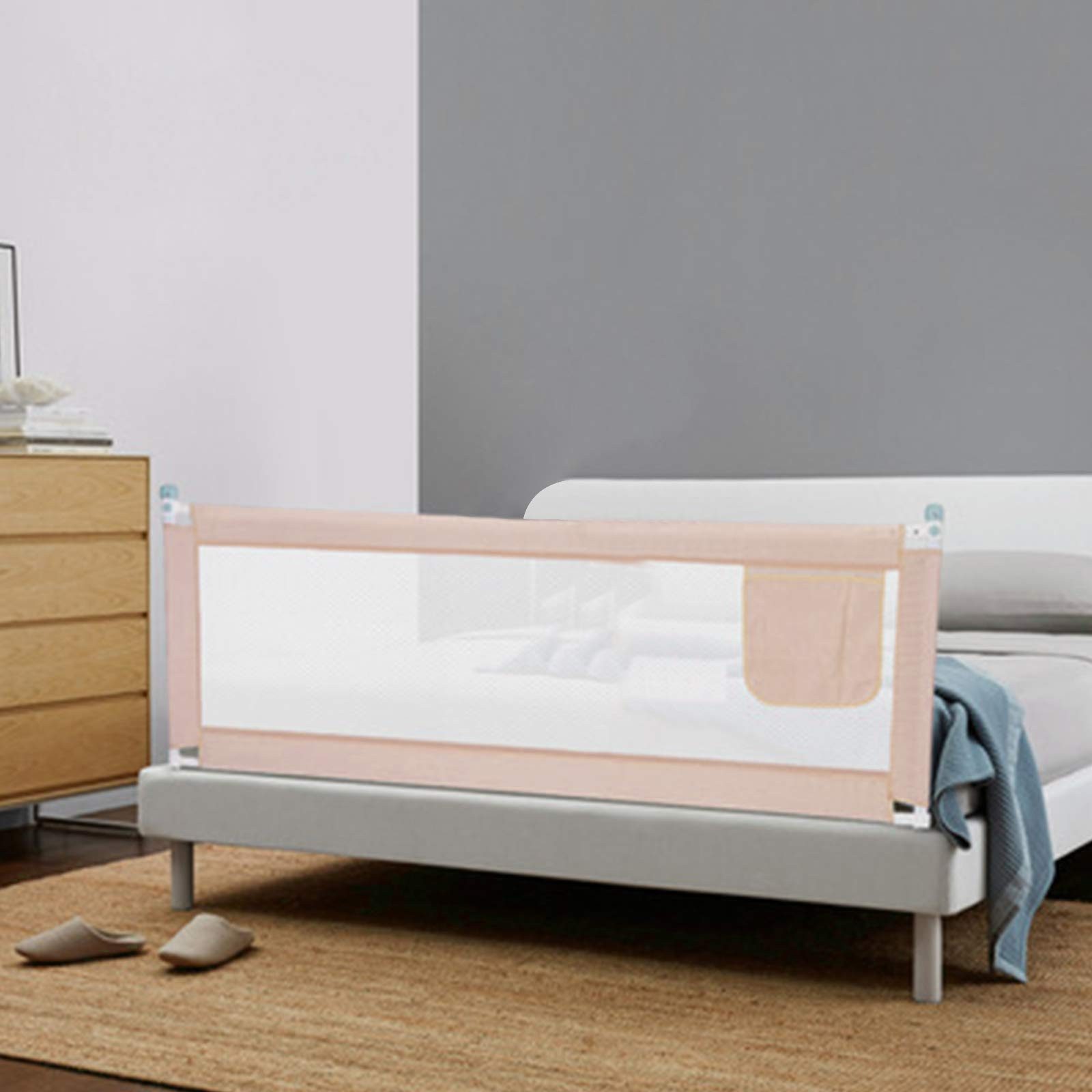 Youyijia Bettgestell Baby Bettgitter 200x68cm Kinder günstig online kaufen