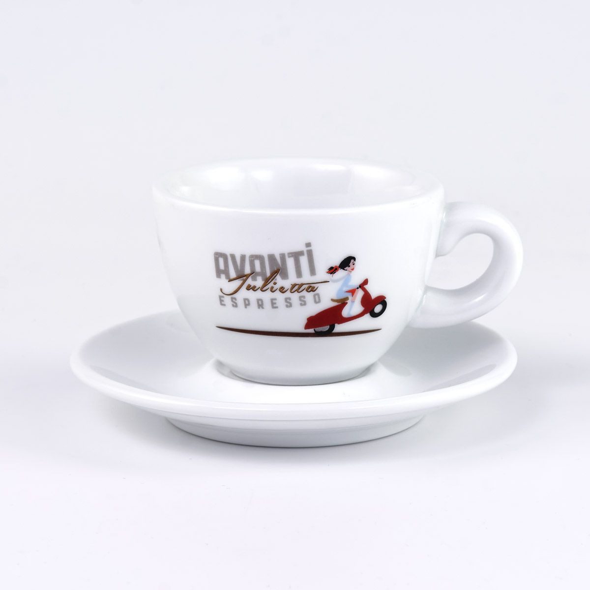 LK Trend & Style Tasse AVANTI Doppiotasse - 2er Set, Porzellan, dickwandig und äußerst robust verarbeitet – Bild 2 von 2