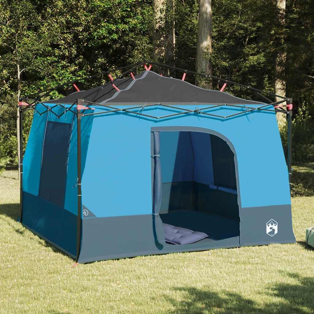 vidaXL Innenzelt Innenzelt mit Dach mit Speicher Blau 290 x 288 x 234 cm Taft, (1 tlg)