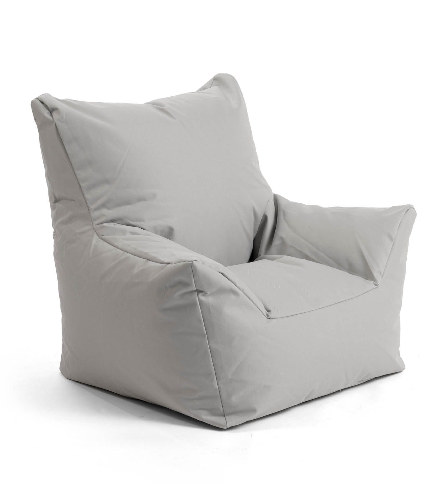 mokebo Kindersessel Der Pausenheld (Grau), Sitzhocker Outdoor, Fußhocker, Табуретки & Sitzkissen eckig Himmelblau