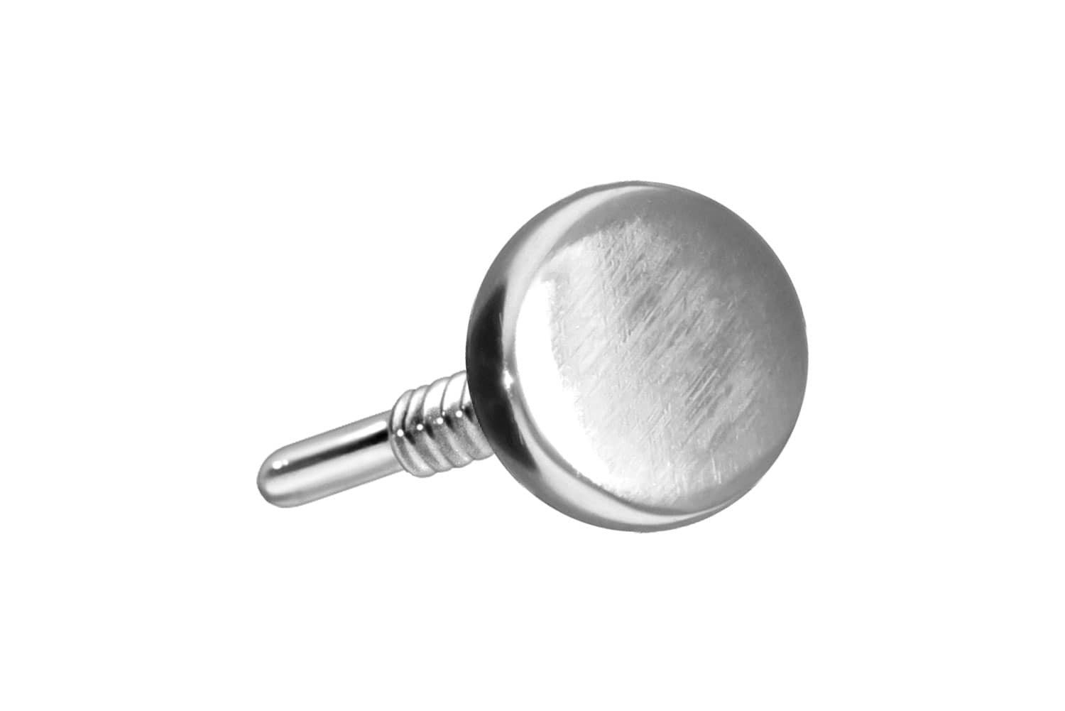 Piercing-Set 14 Karat Gold Schraubaufsatz mit Außengewinde DISC
