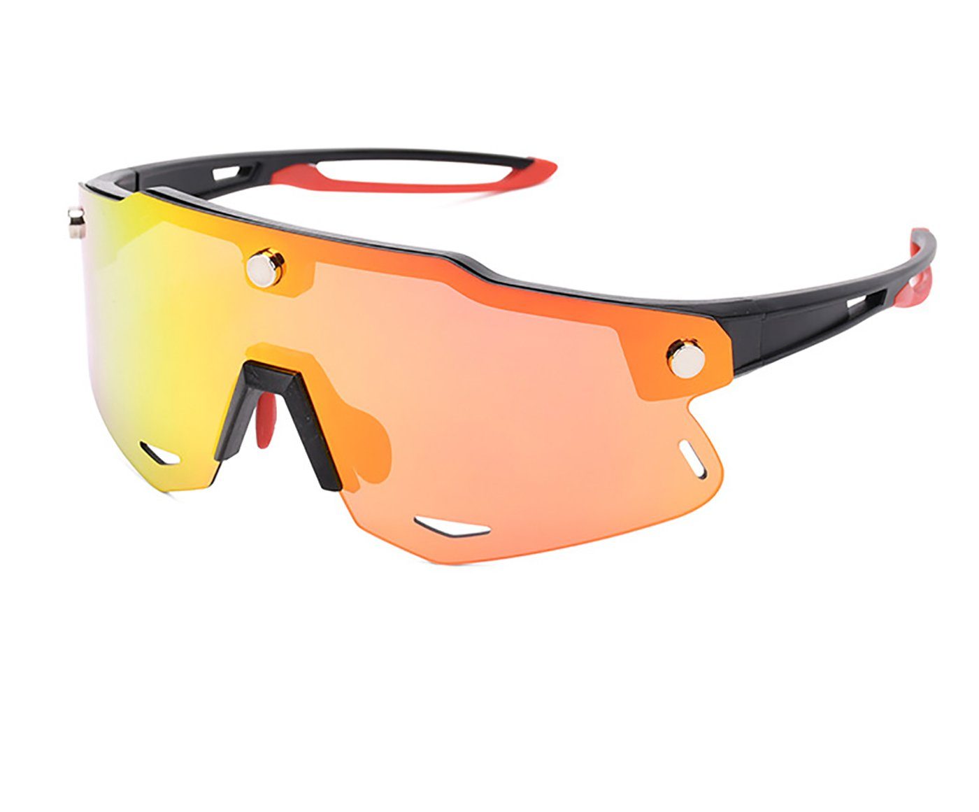 Fahrradbrille Antibeschlag-Fahrradbrille Magnetische (1-St) ZanMax Farbwechsel, mit