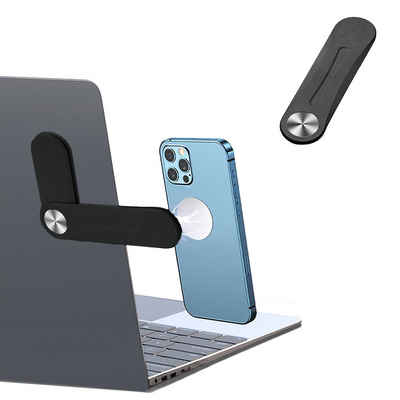 Diida Laptop-Seitenbildschirmerweiterung Telefonhalter, Handy-Zubehörhalter Handy-Halterung, (Magnetische Schrumpfhalterung für Tablet-Bildschirme)