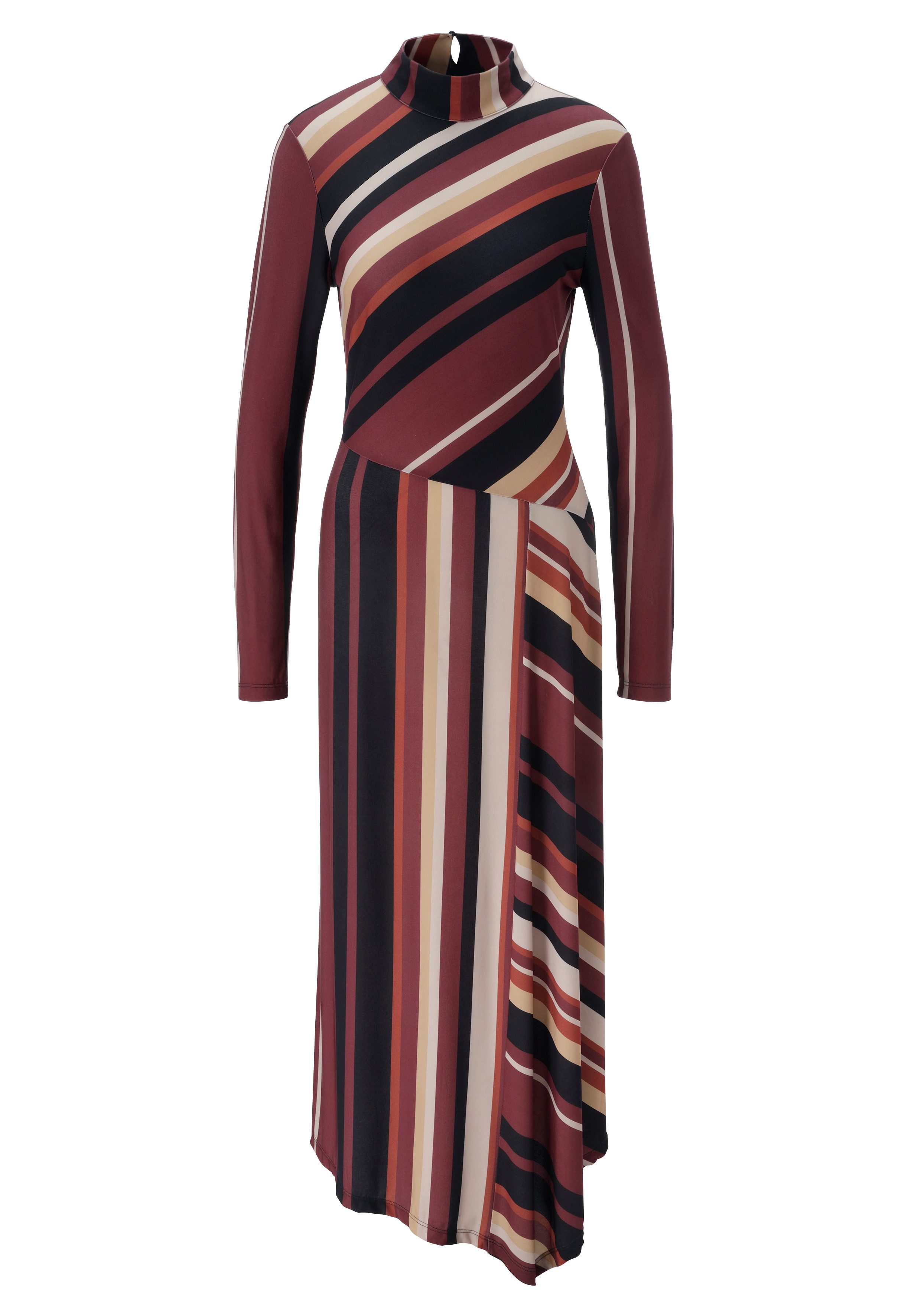Aniston SELECTED Maxikleid Hinten mit 2 Knöpfen am Kragen zu schließen - NEUE KOLLEKTION – Bild 5 von 5
