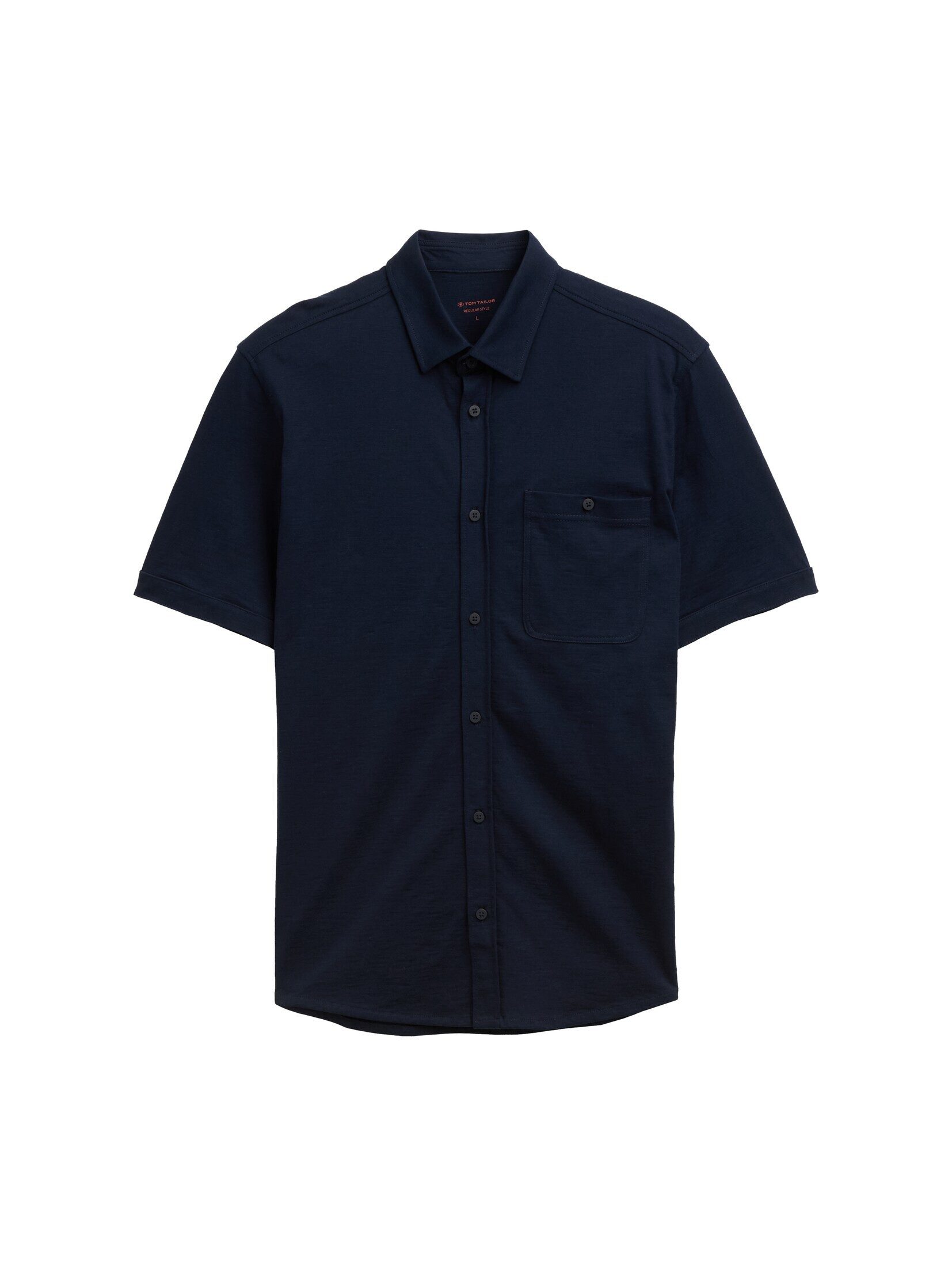 TOM TAILOR Kurzarmhemd Regular Fit Kurzarmhemd günstig online kaufen