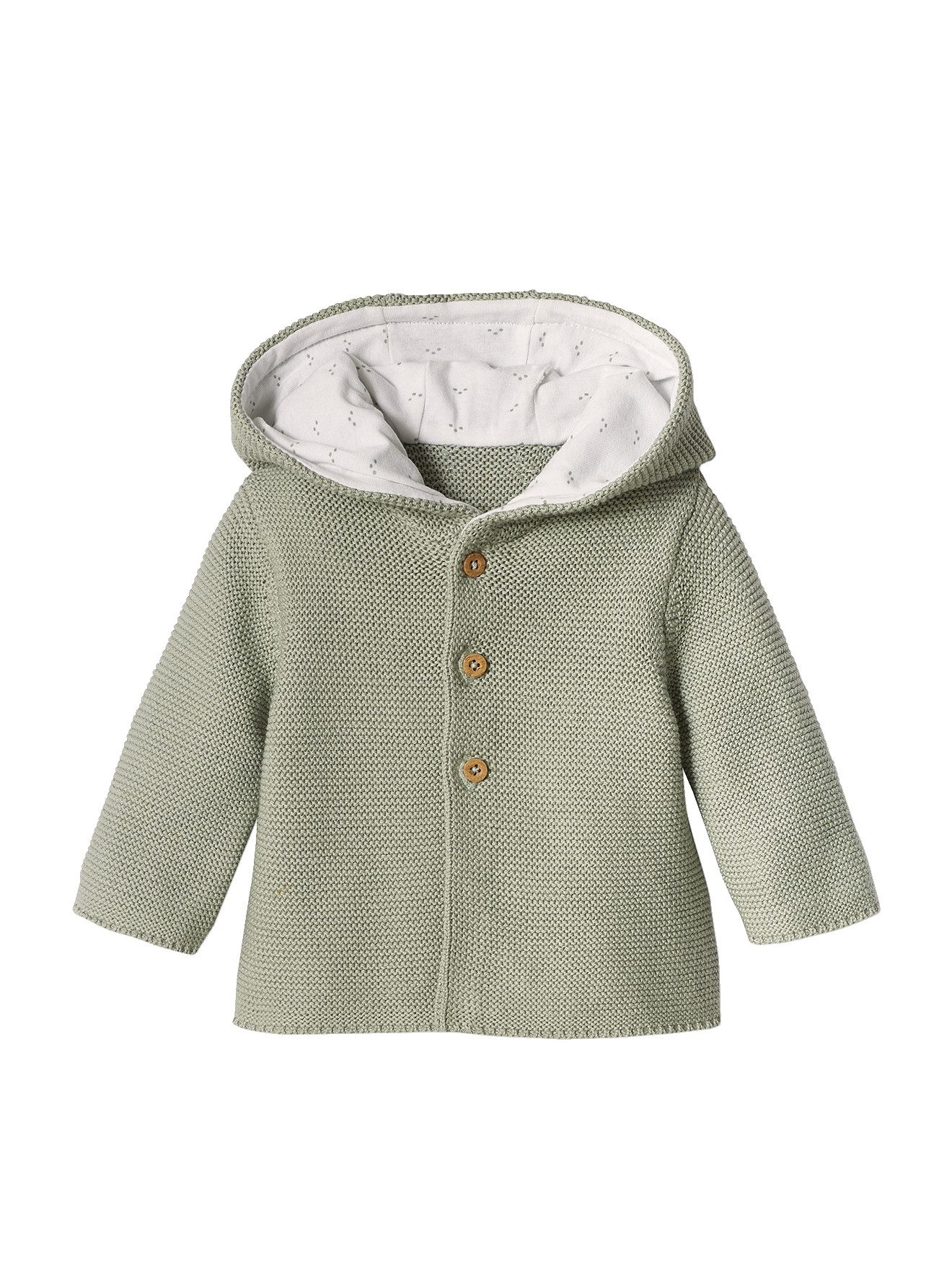 vertbaudet Strampler Neugeborenen-Set: Strickjacke, Hose & Body
