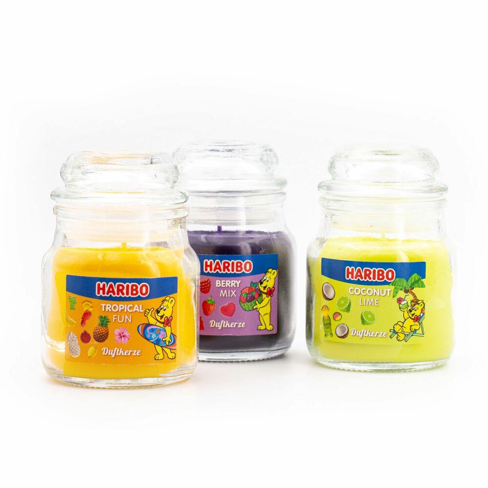 HARIBO Duftkerze Coconut Lime + Berry günstig online kaufen