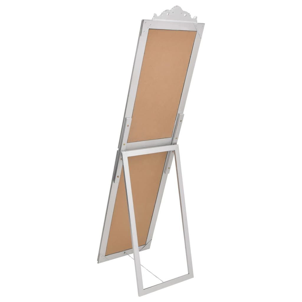 furnicato Wandspiegel Standspiegel 50x200 cm Silbern