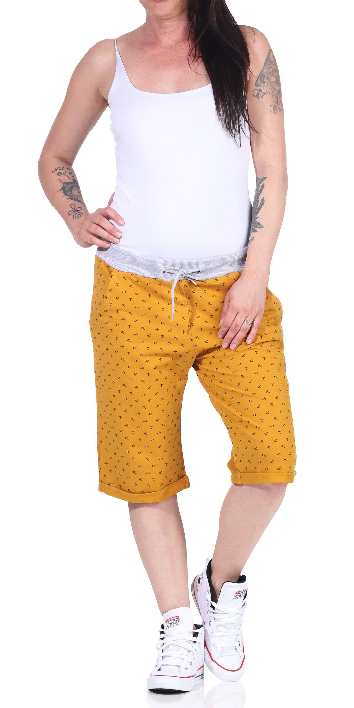 CLEO STYLE Bermudas 1818 Sweatpants Freizeit günstig online kaufen