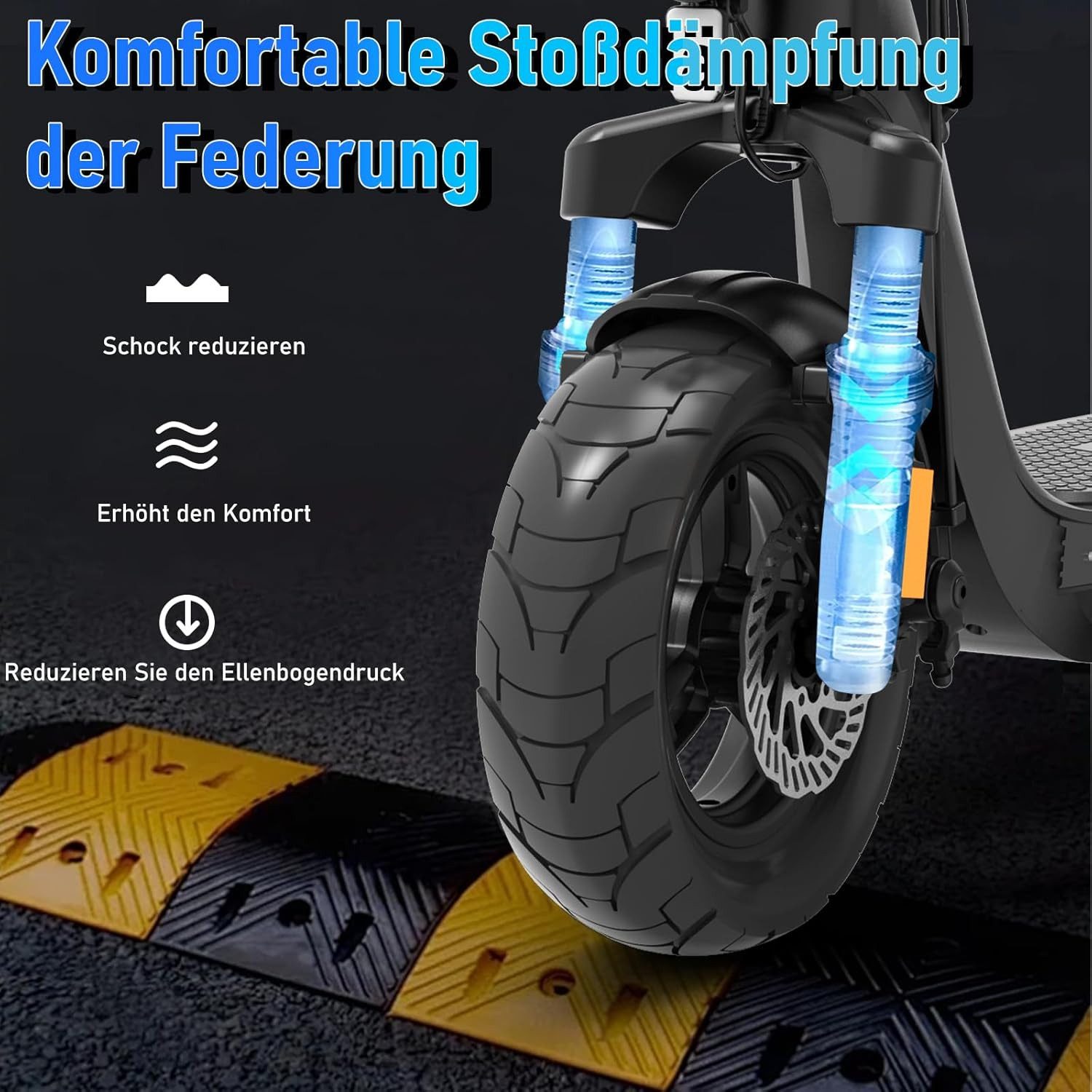 JOYOR E-Scooter C10E 500W Motor Elektroroller MIT ABE, 500,00 W, 20 km/h, ABE, 500W Motor, 48V 10.4AH Batterie, 10-Zoll-Reifen, 40km Reichweite