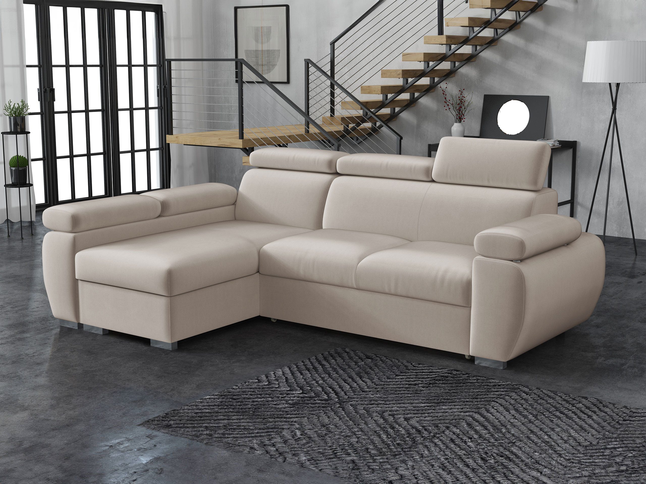 MIRJAN24 Ecksofa Boston Mini, mit Bettkasten günstig online kaufen