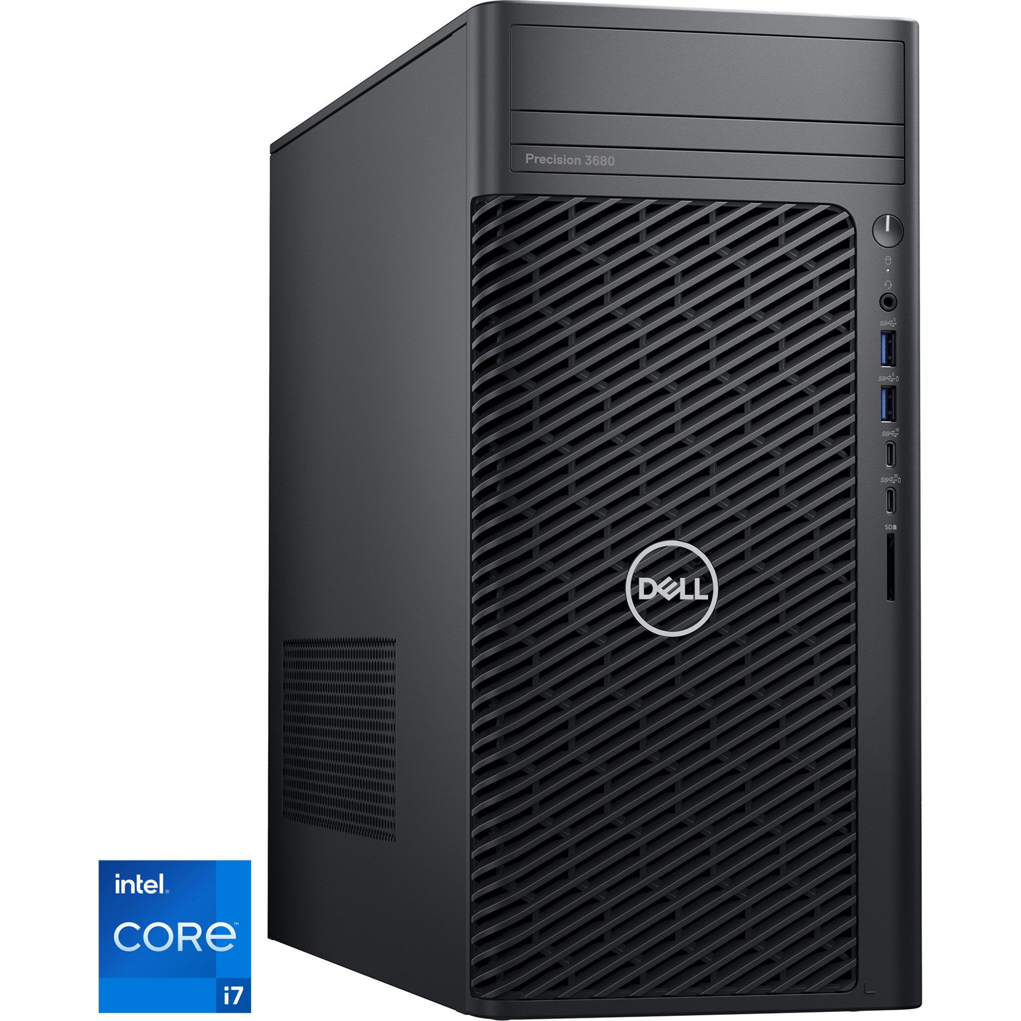 Dell Dell Precision 3680 Tower (RX7C3), PC-System, PC (Intel Core i7, T1000, 32 GB RAM)
