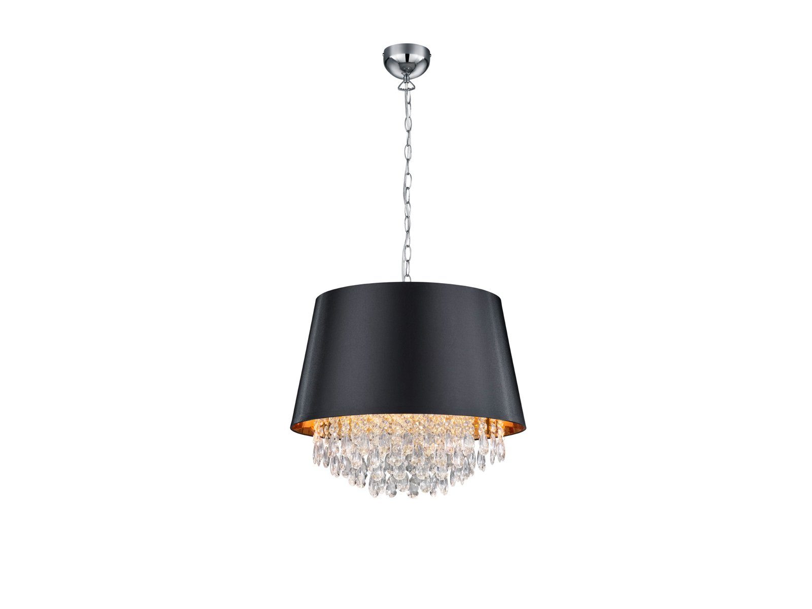 TRIO Leuchten LED Pendelleuchte, Dimmfunktion, LED wechselbar, Warmweiß, einflammig hängend im ausgefallenen Design