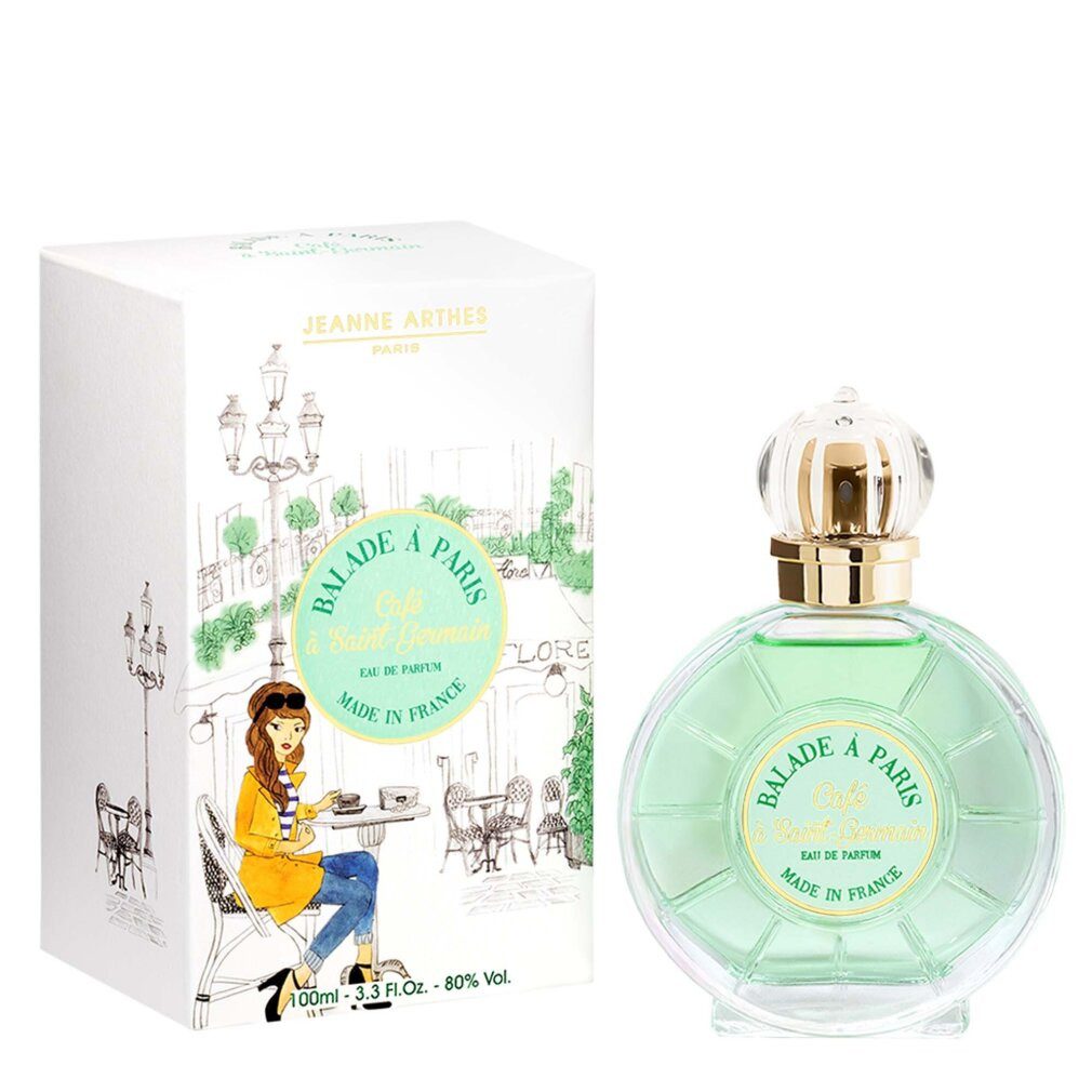 Jeanne Arthes Eau de Parfum Balade à Paris Café à Saint-Germain EdP 100ml Spray