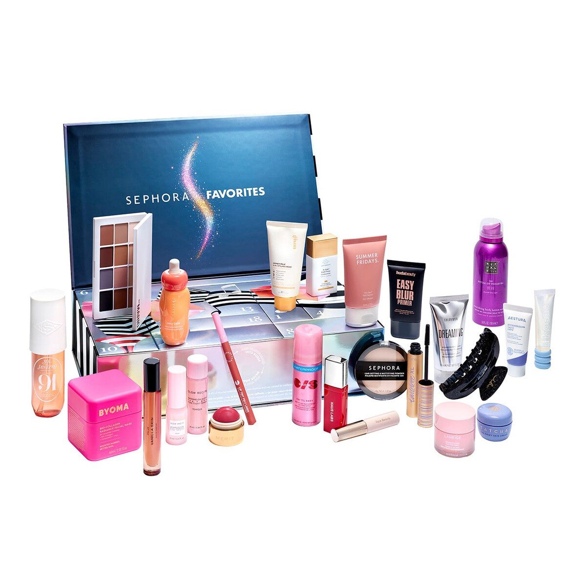 Sephora Kosmetik-Adventskalender Favorites aus Make-up, Duft & Pflege 2026 (24-tlg)