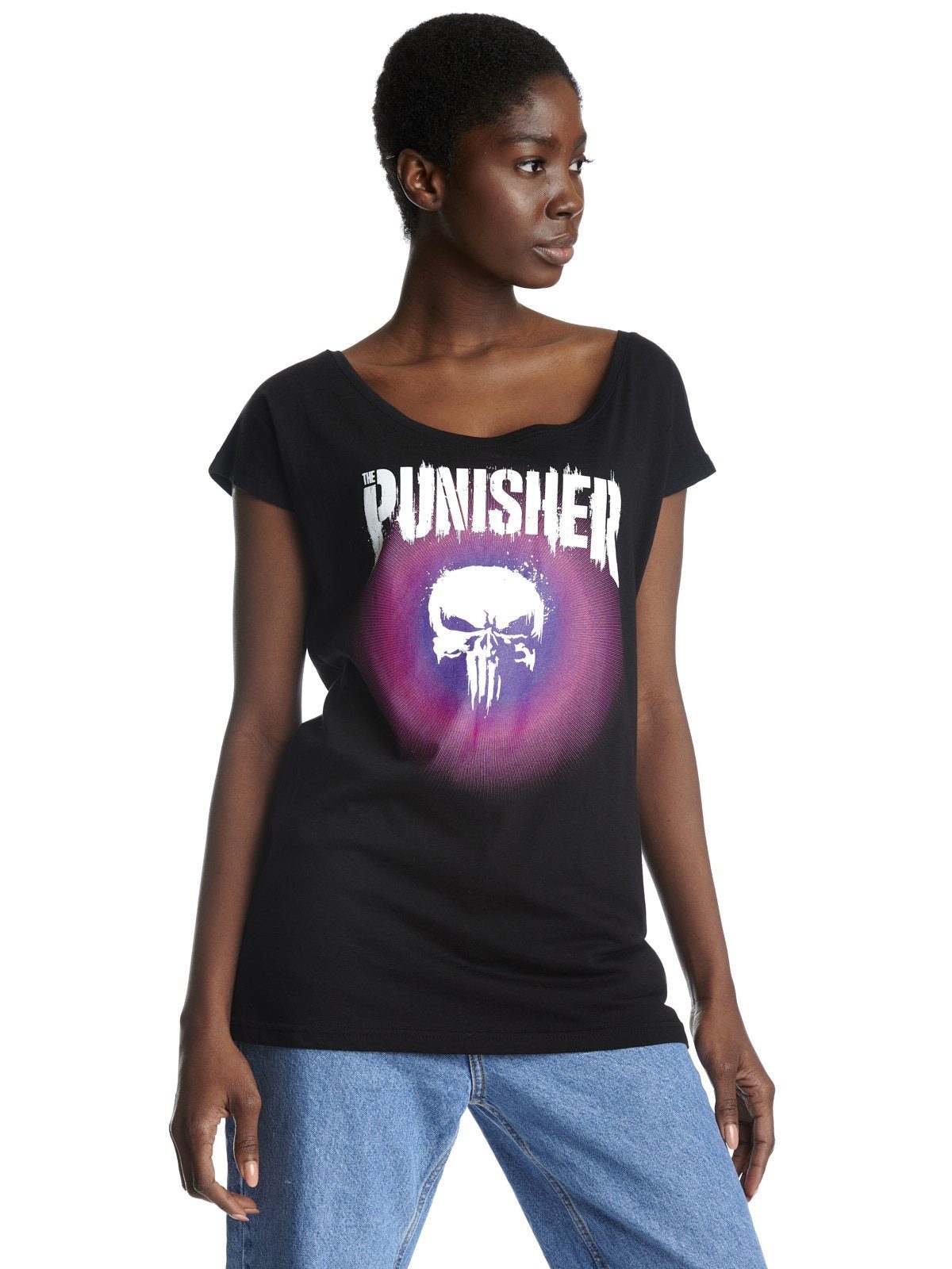 MARVEL T-Shirt The Punisher Psychedelic Warface
