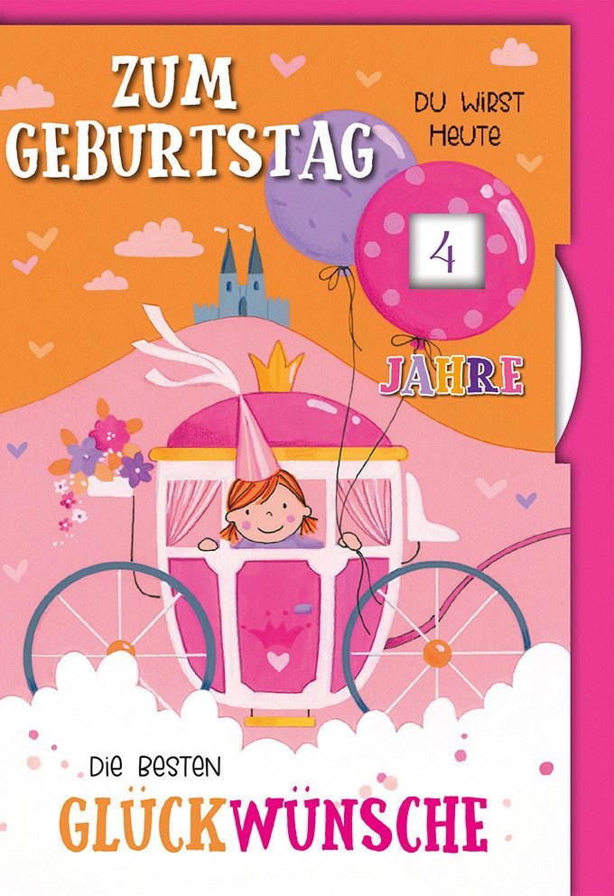Verlag Dominique Grußkarten Zahlengeburtstag verstellbare Zahlen 19