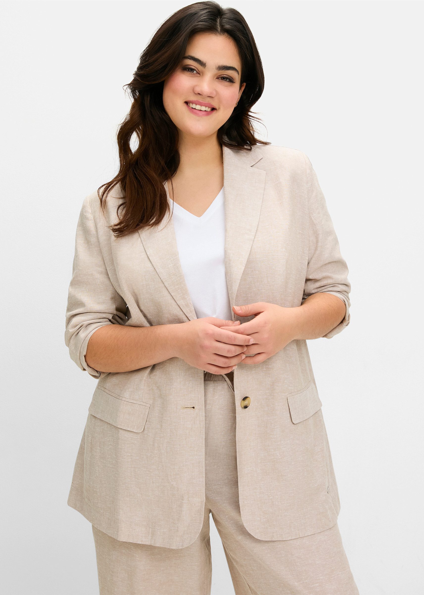 Sheego Blusenblazer Blazer . günstig online kaufen