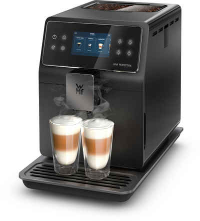 WMF Kaffeevollautomat Perfection 740 CP820810, intuitive Benutzeroberfläche, perfekter Milchschaum, selbstreinigend