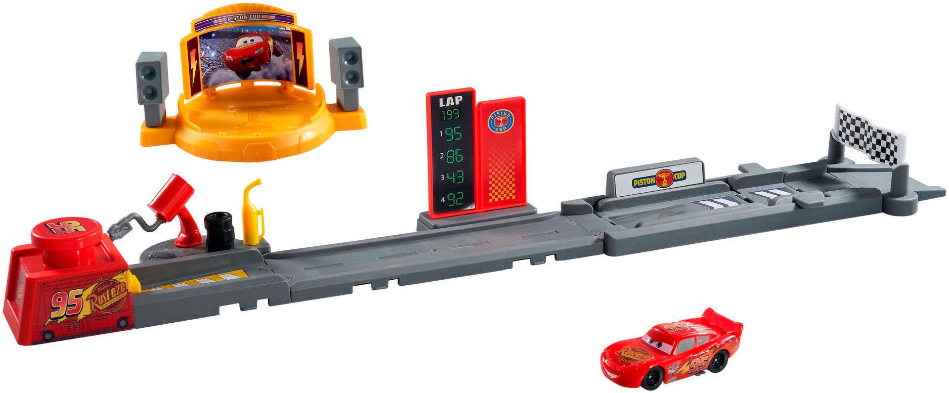 Autorennbahn Disney Pixar Cars Spielset