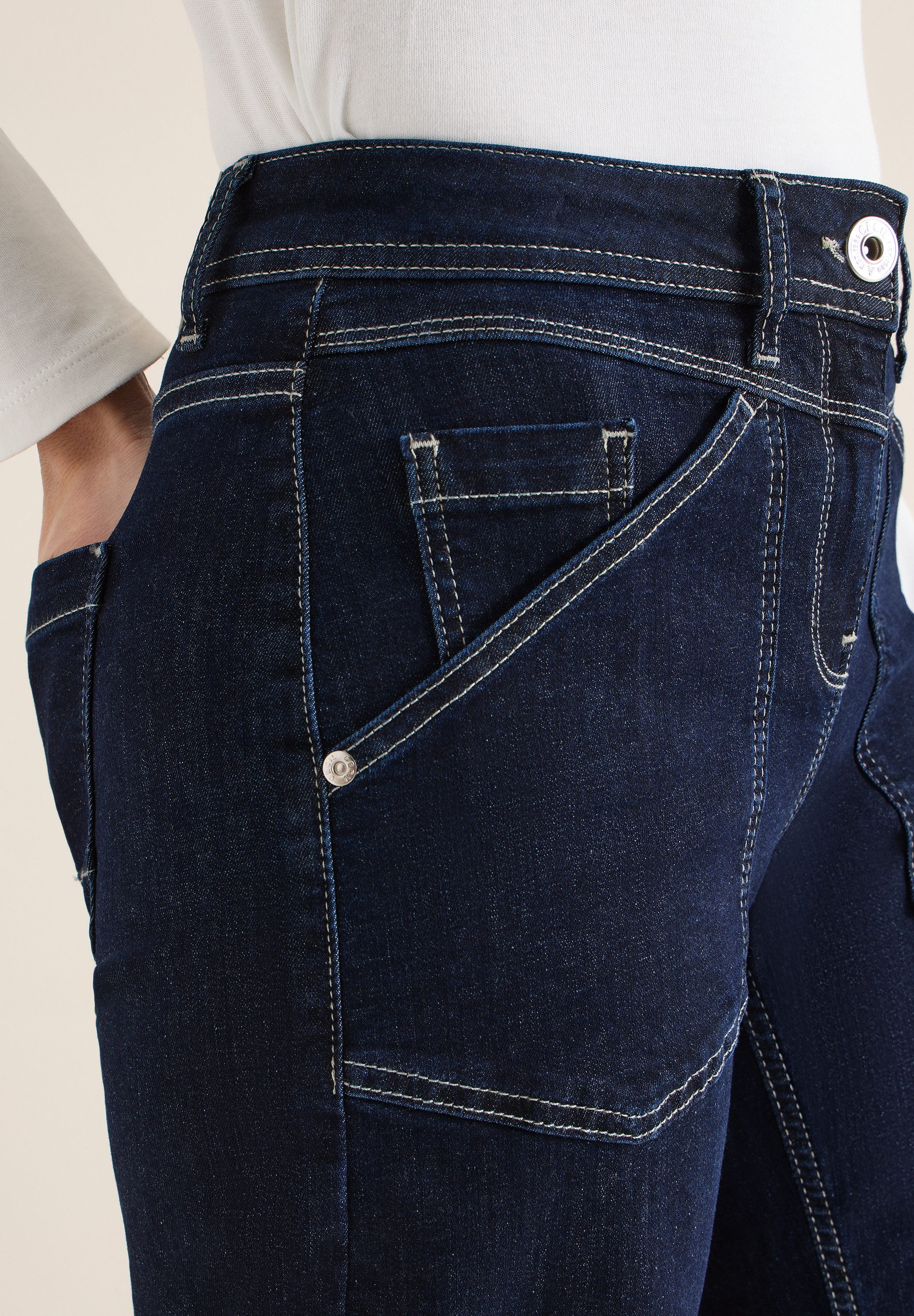 CECIL Loose-fit-Jeans Style Scarlett im 5-Pocket-Style