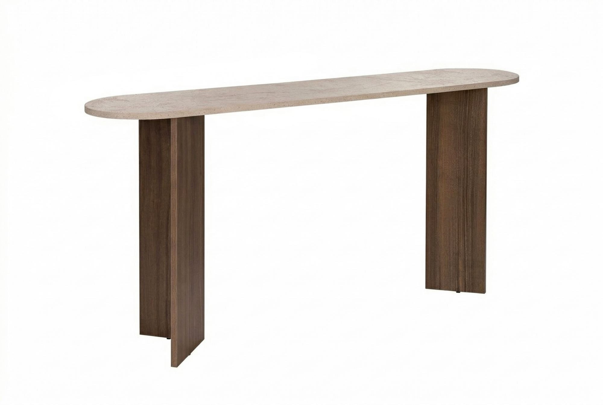 Skye Decor Konsolentisch Sira (Packing, 1 Tisch), 150 cm x 75 cm x 35 cm, 100% melaminbeschichtete