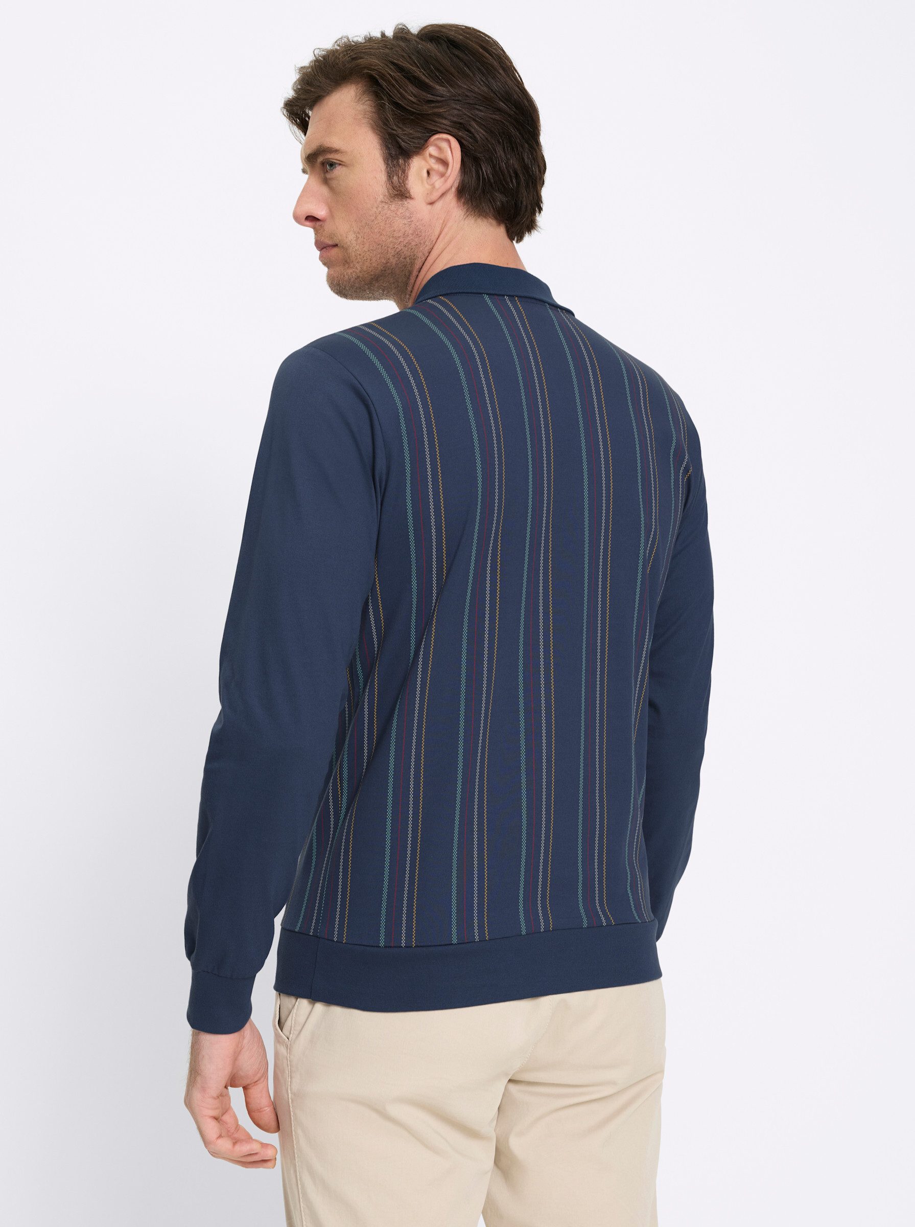 Witt T-Shirt Langarm-Poloshirt Langarm