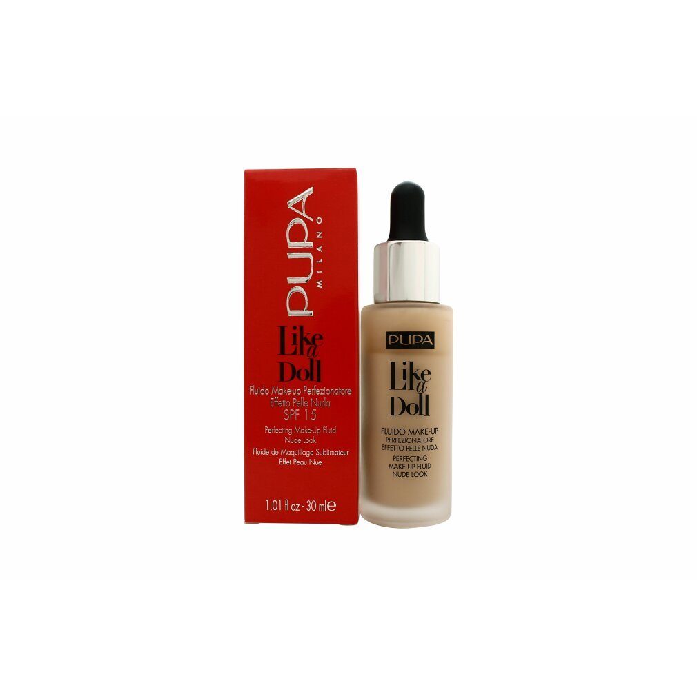Pupa Foundation Pupa Pupa Like A Doll Perfecting Make-Up Fluid SPF15