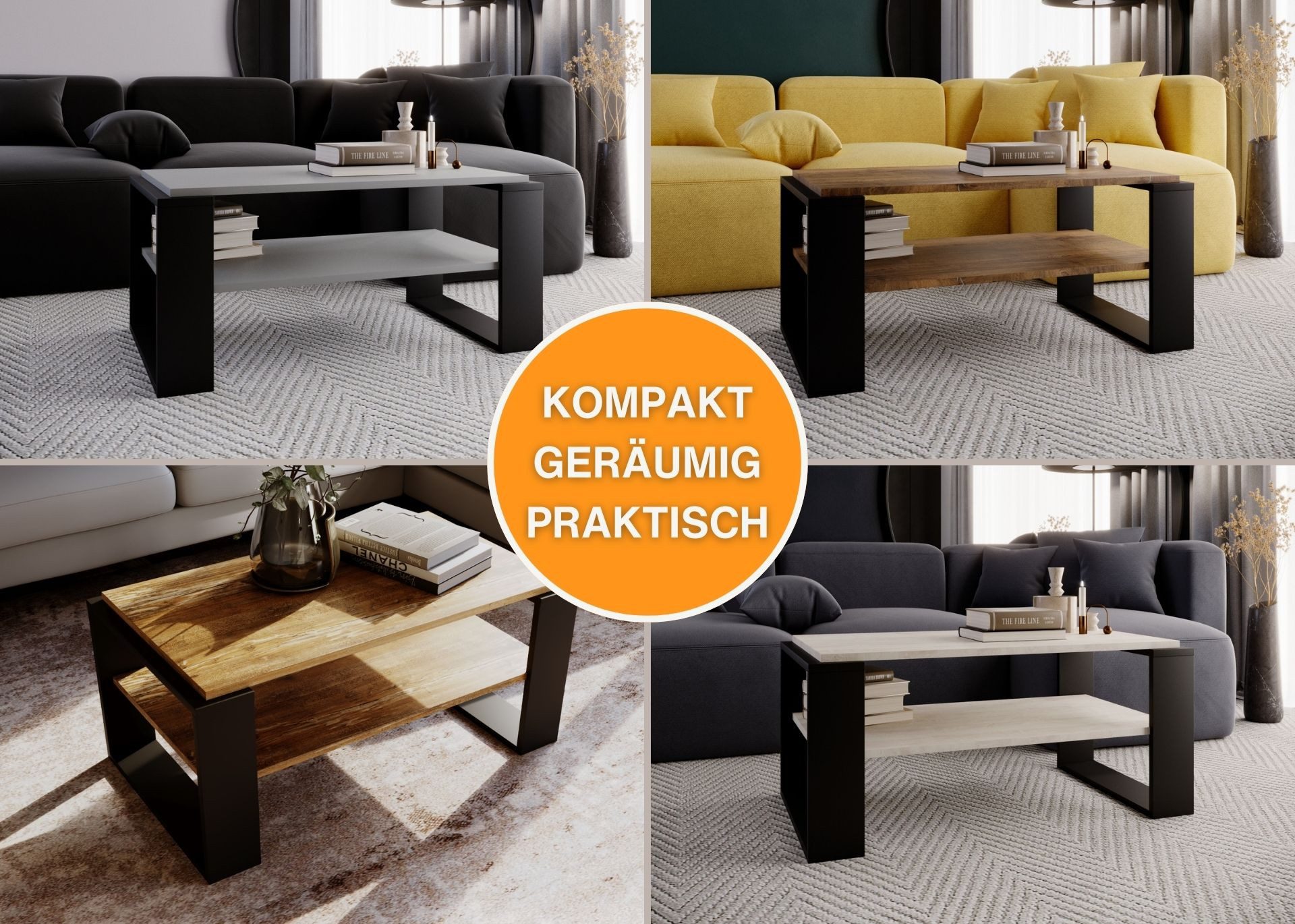 Raumhirsch Furniture Couchtisch Kaja96 modern & günstig online kaufen