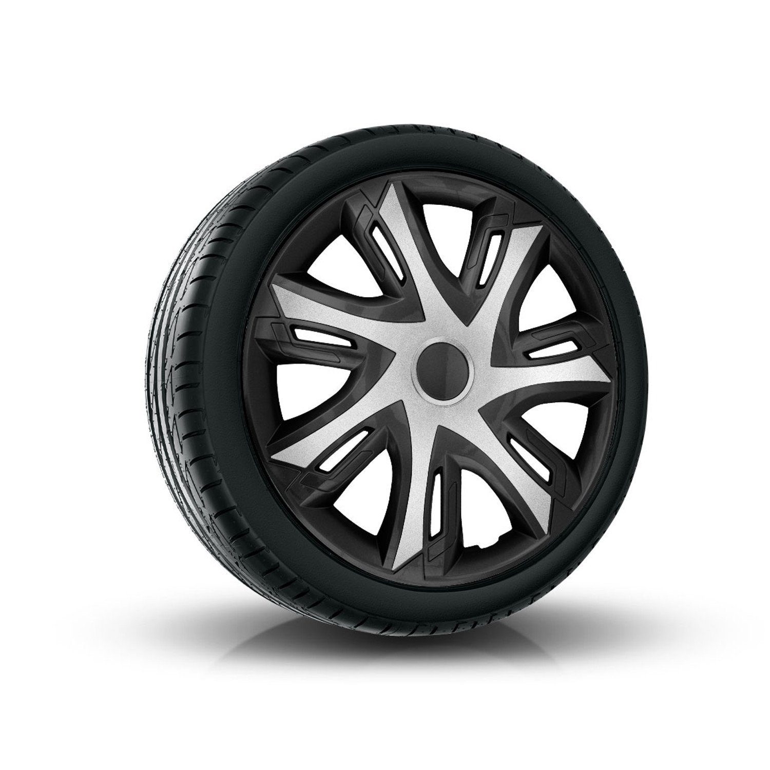 NRM Radkappen N-POWER, 15 in Zoll, (4-St) Radzierblenden 4er Set 15"