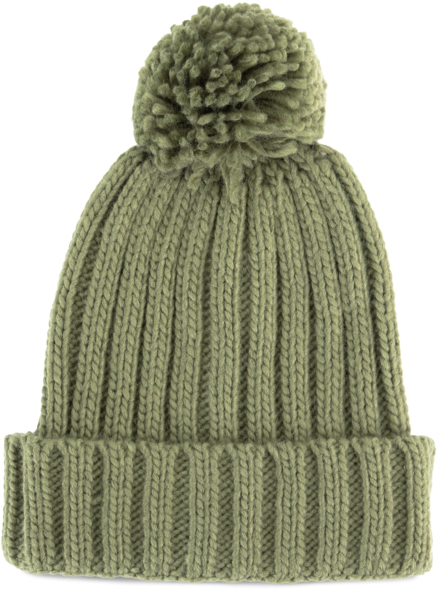K-UP Bommelmütze Bommelmütze Damen Wintermütze
