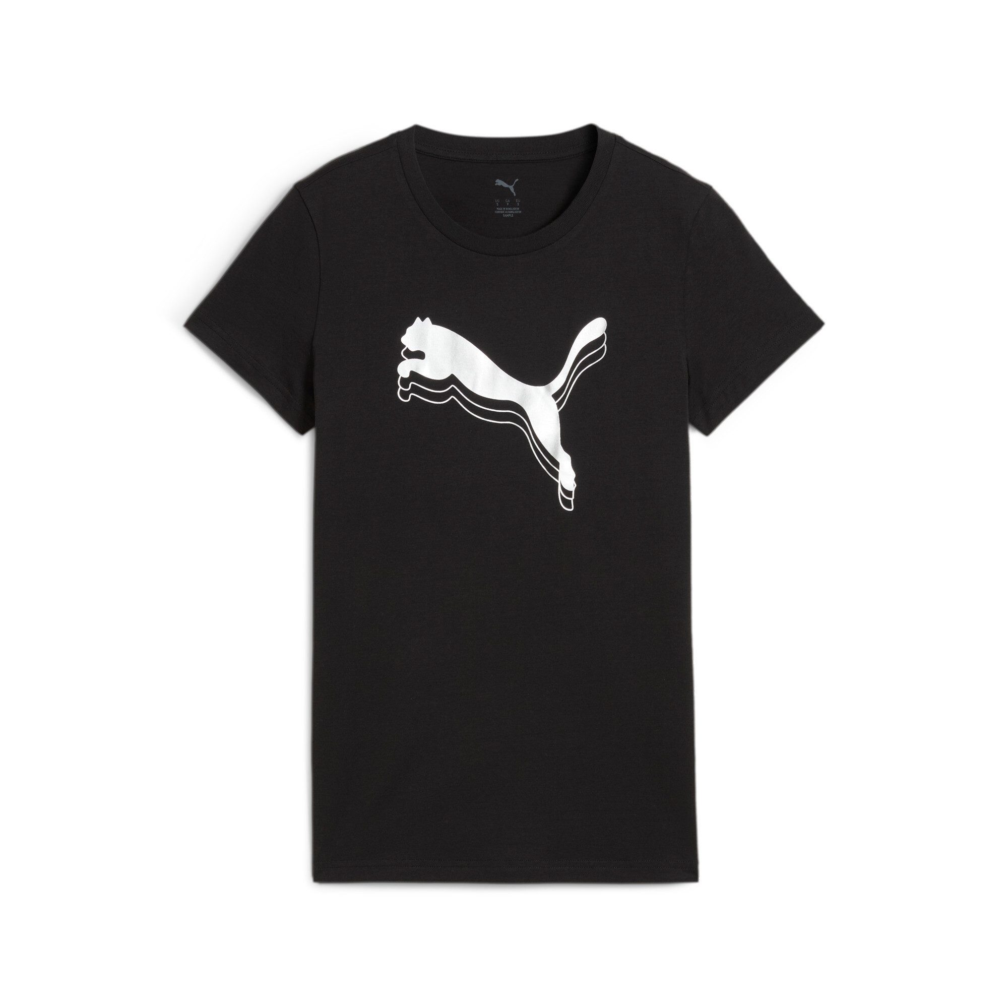 PUMA T-Shirt ESS METALLIC TEE Regular Fit, sportlicher Stil, Rundhalsaussch günstig online kaufen