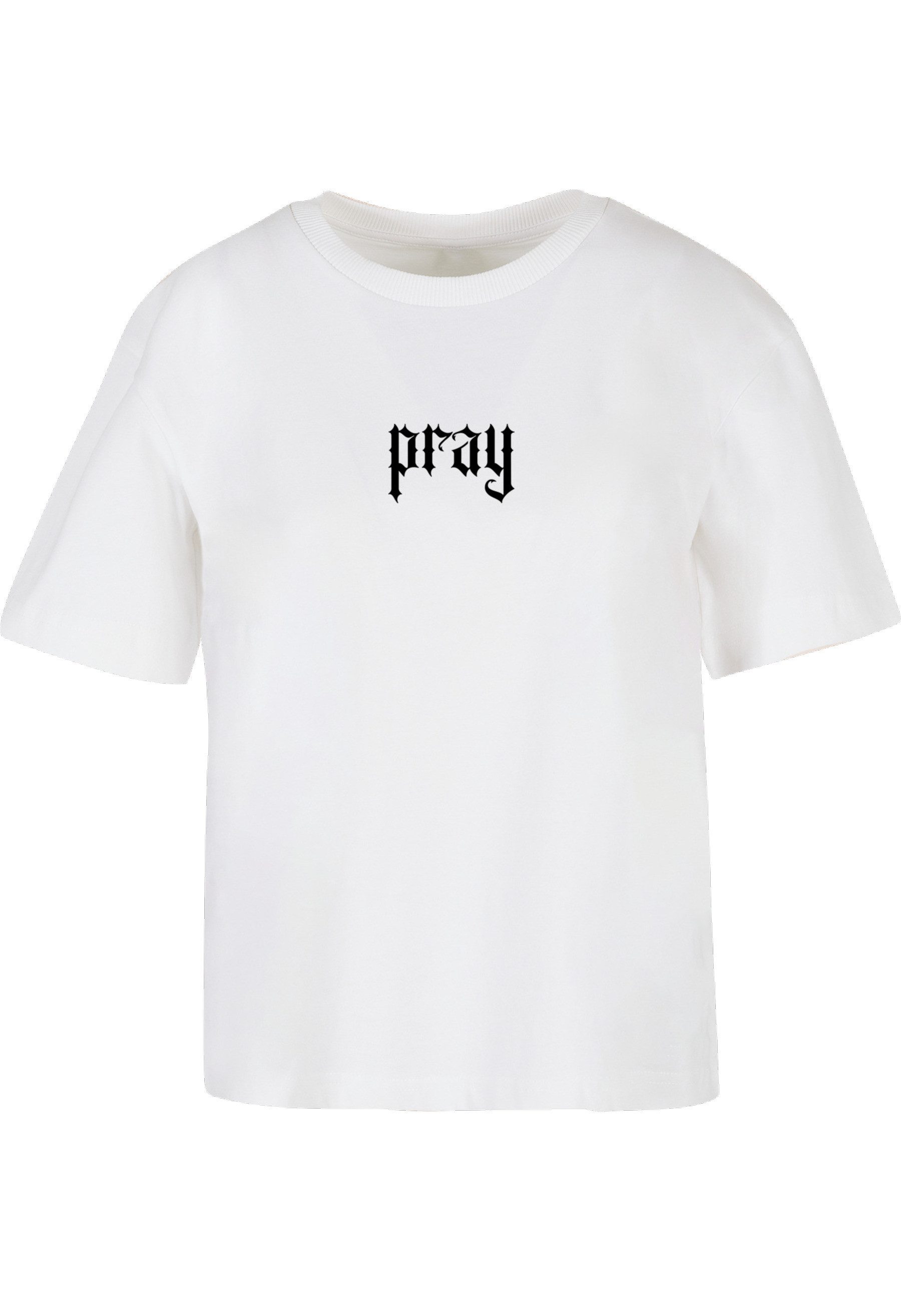 Miss Tee T-Shirt Miss Tee Damen Praying Hands Tee (1-tlg)