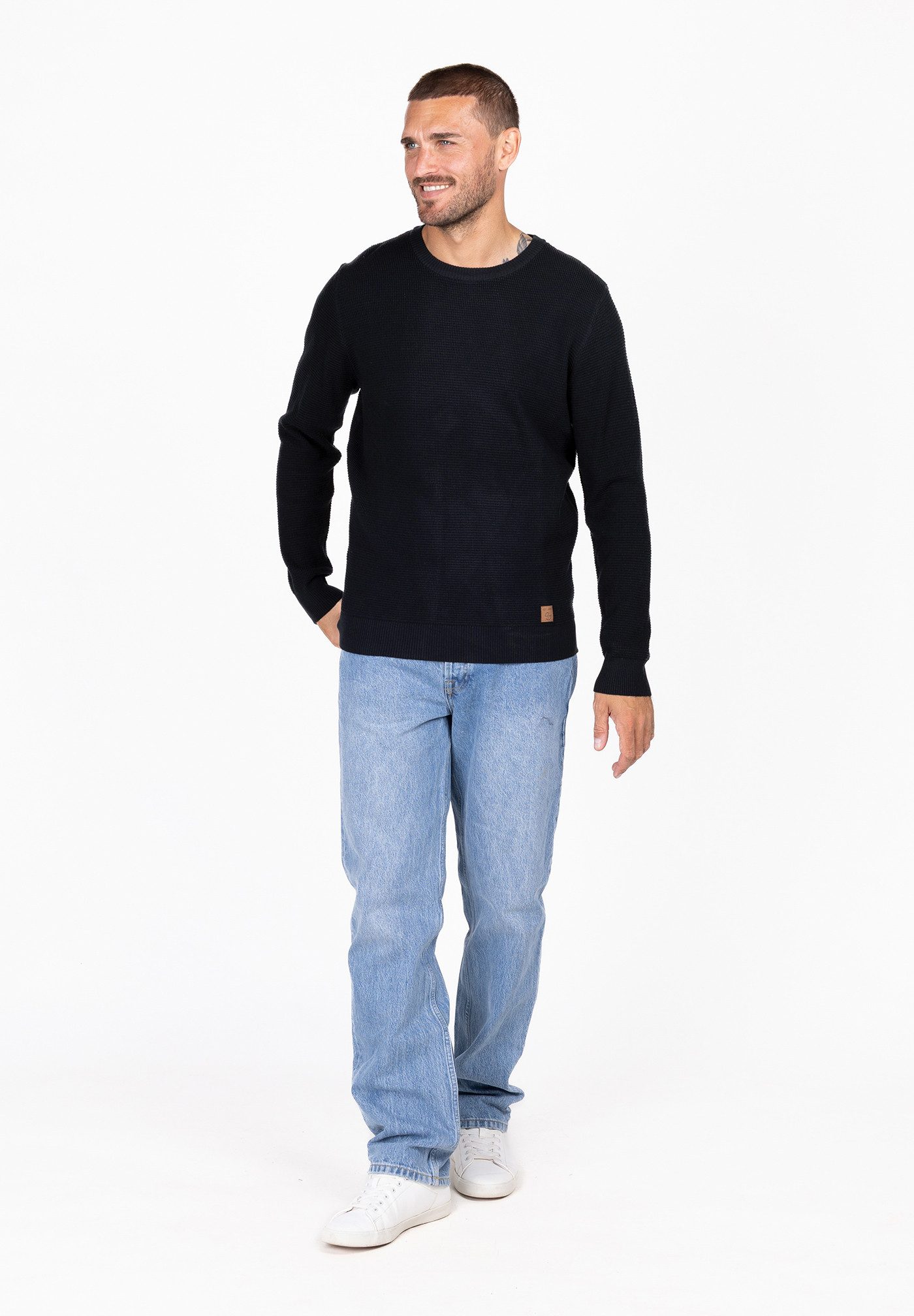 Key Largo Rundhalspullover MST KLEVERTON round (1-tlg) günstig online kaufen