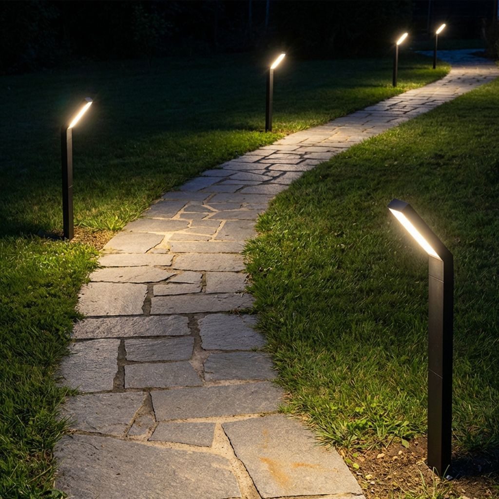 Briloner Leuchten Gartenstrahler 3796015, LED fest integriert, 2700K - Extra-Warmweiß, Solarlampe für Außen 66x50x12,5 cm Schwarz 1W Wegleuchte Solarleuchte