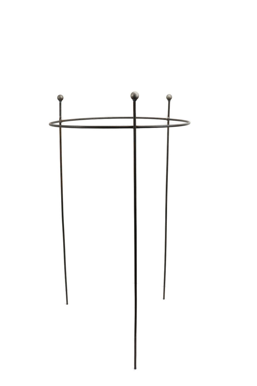 Hirsch Terracotta Rankgitter Staudenhalter rund OB020-100-40-1-K, Massiv, Stabil, aus Vollmaterial