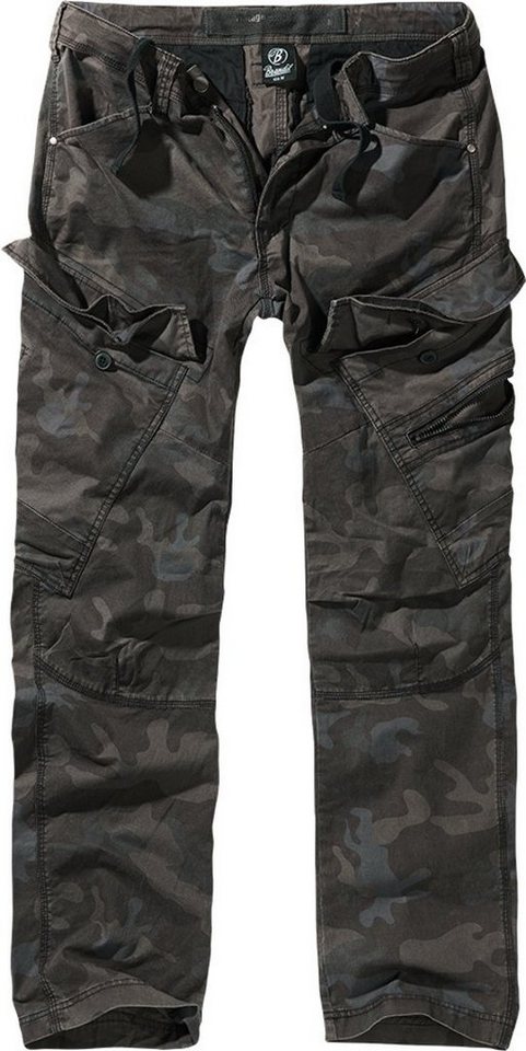 Brandit Cargohose Herren Adven Slim Fit Cargo Pants (1-tlg), Slim-Fit  Passformverstärktes Gesäßhochwertiger Reißverschluss