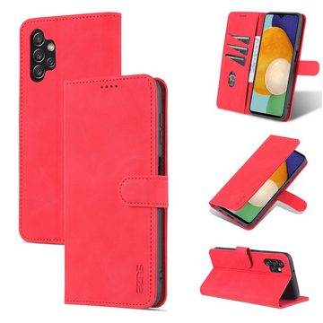 König Design Handyhülle Samsung Galaxy A13 4G, Schutzhülle Schutztasche Case Cover Etuis Wallet Klapptasche Bookstyle