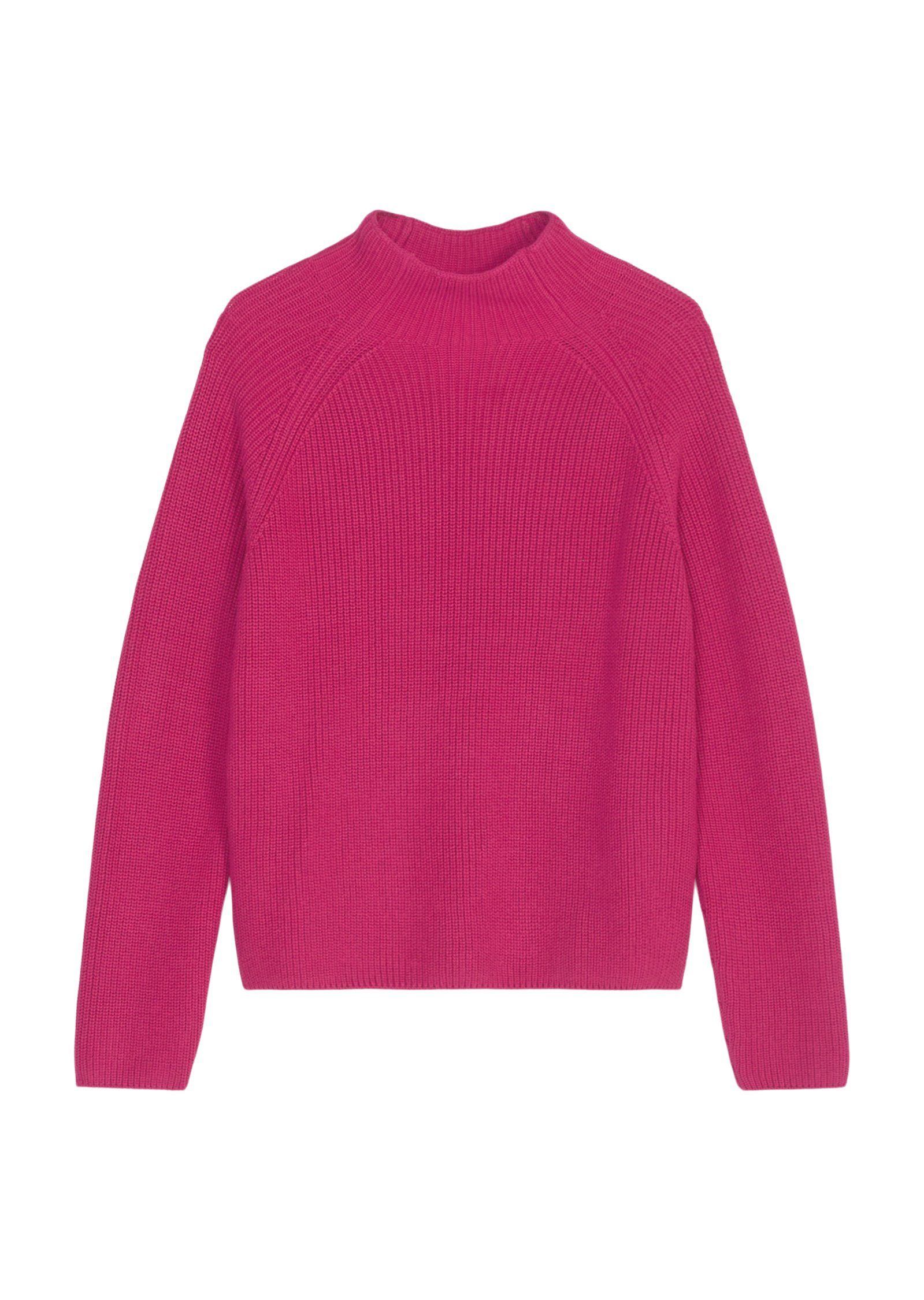 Marc O'Polo Organic Cotton Strickpullover rosa aus