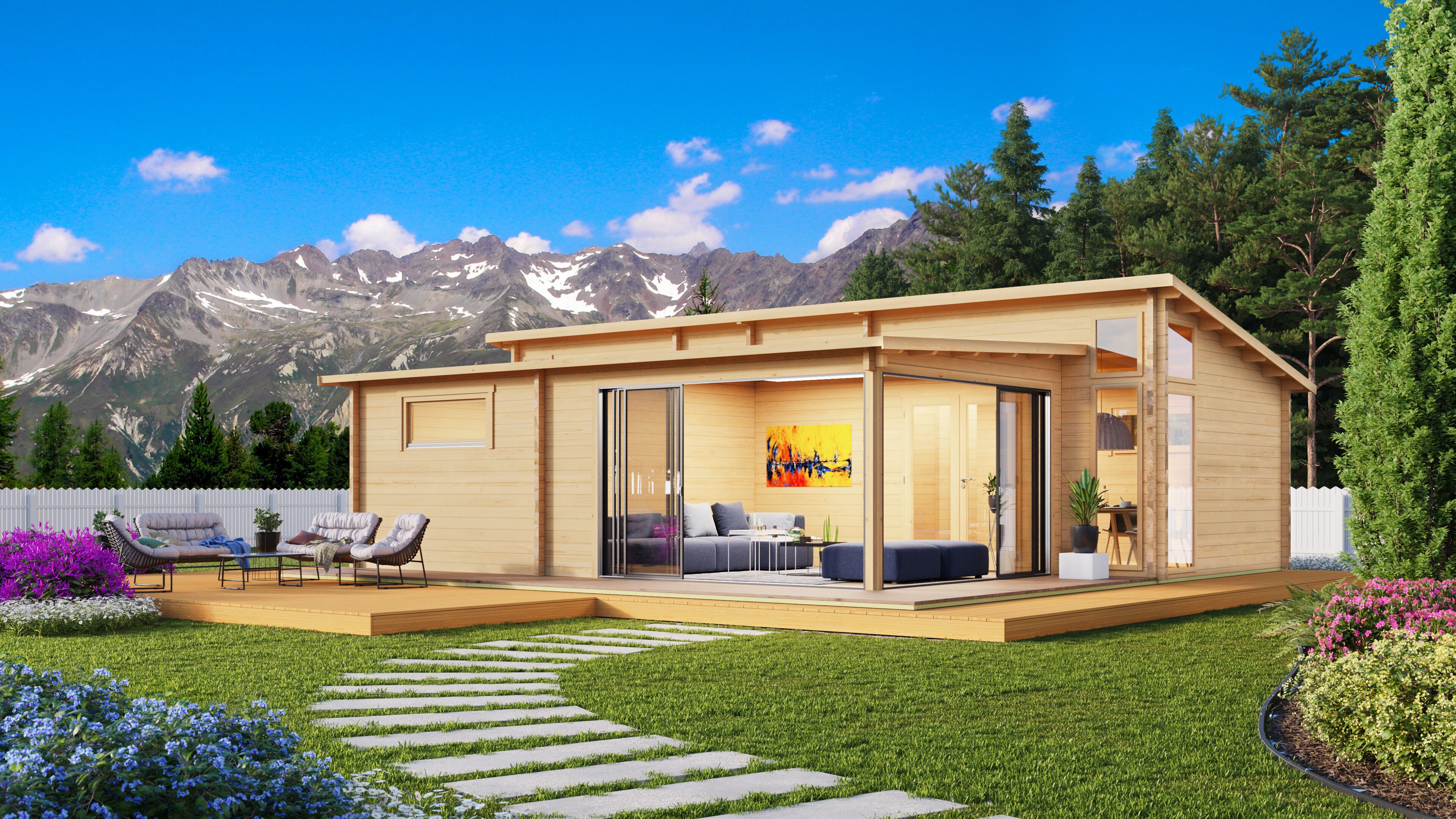Fjordholz Gartenhaus Nizza